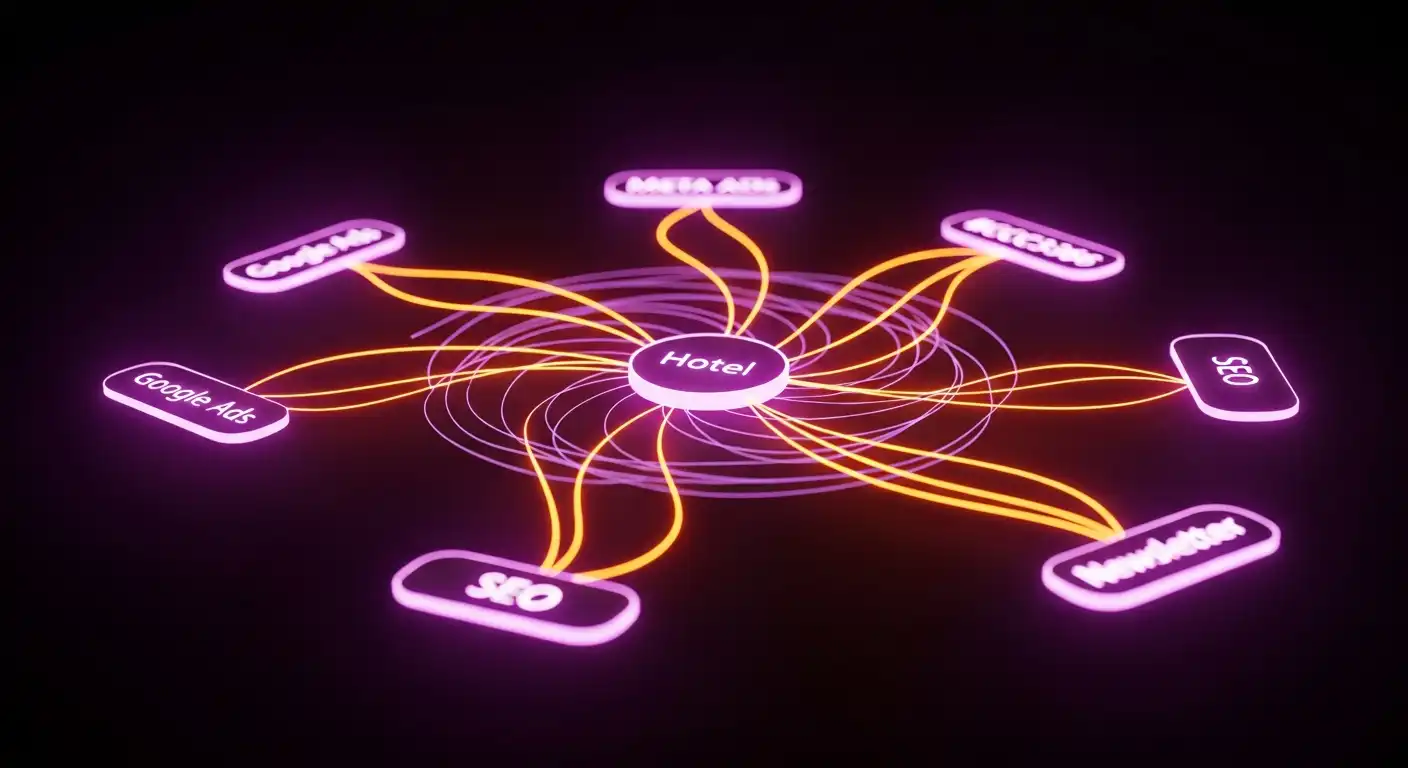 Piano marketing hotel con ecosistema digitale integrato &mdash; Network Service